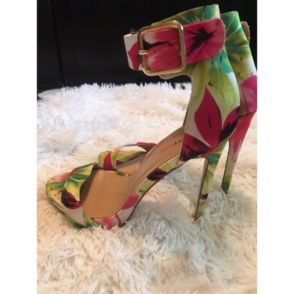 Ankle strap heels